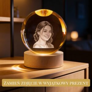 Kryształowa Kula Lumya. Twoja chwila uwieczniona w szkle